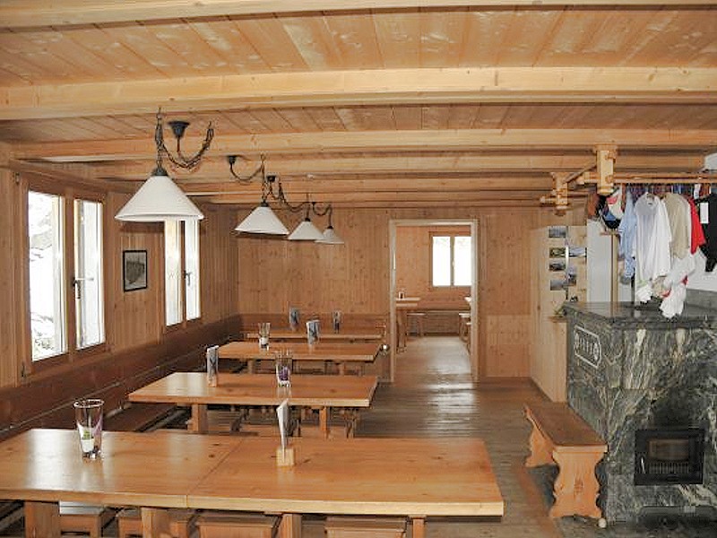 Foto Aufenthaltsraum Terrihütte